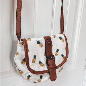 Small Pineapple crossbody satchel✨